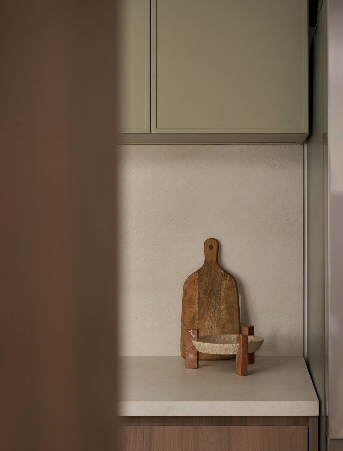 Piezas de (Pieces of) Mura en un proyecto de interiorismo